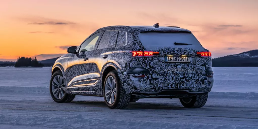 2025 Audi Q6 e-tron prototype