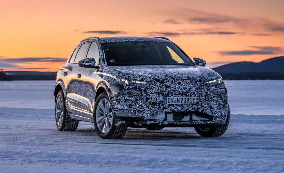 2025 Audi Q6 e-tron prototype