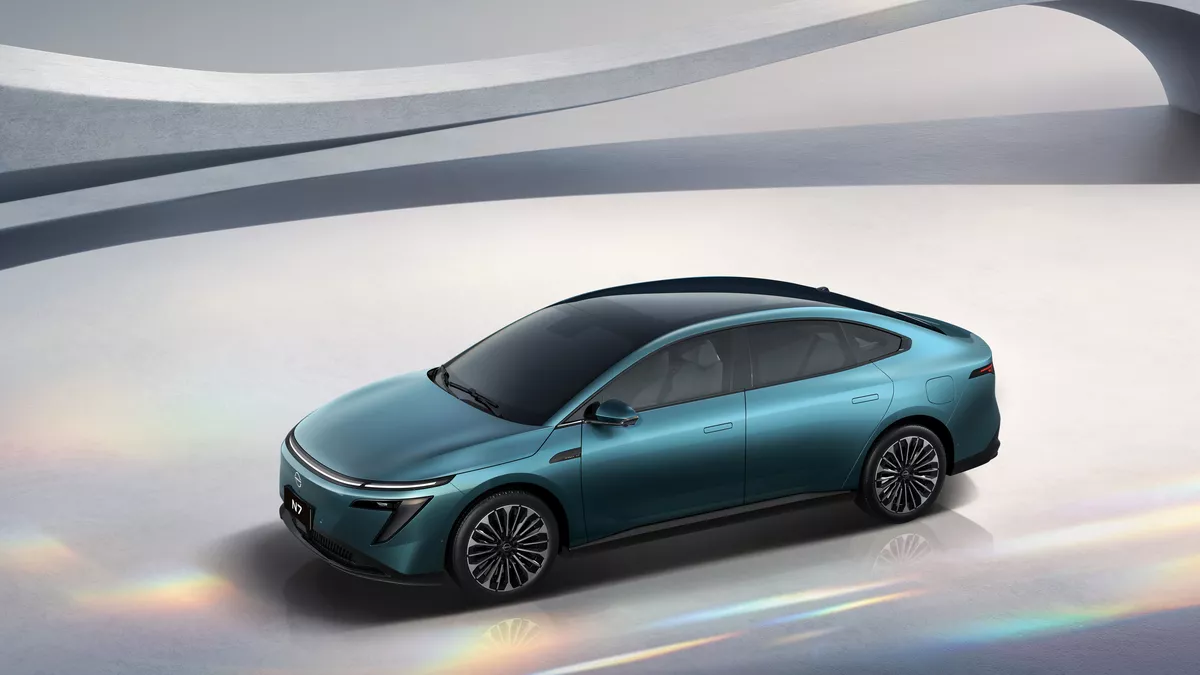 ניסאן N7 החשמלית החדשה (צילום: NISSAN)