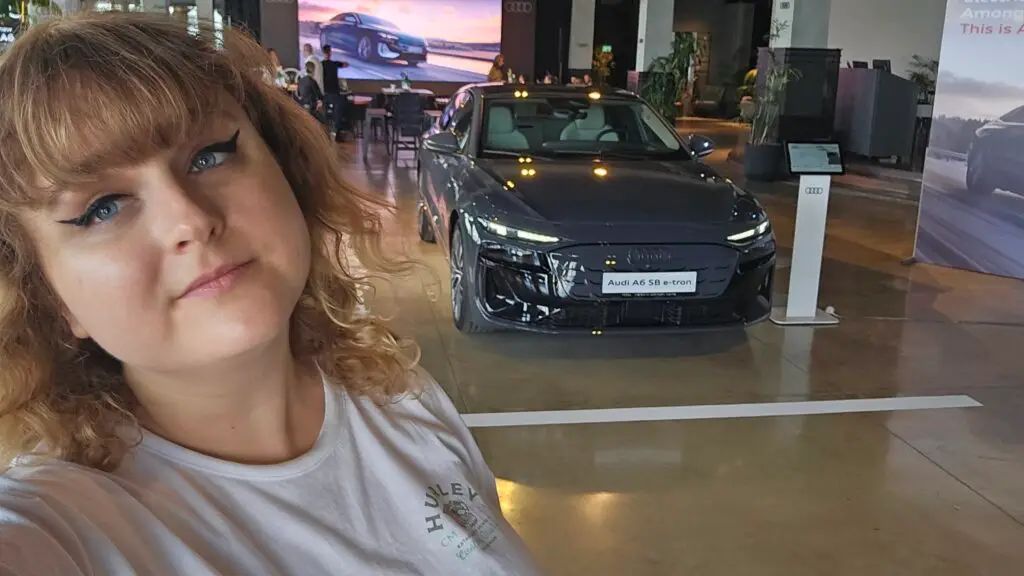 השקת Audi A6 e-tron חשמלי (צילום: פלאג מג)