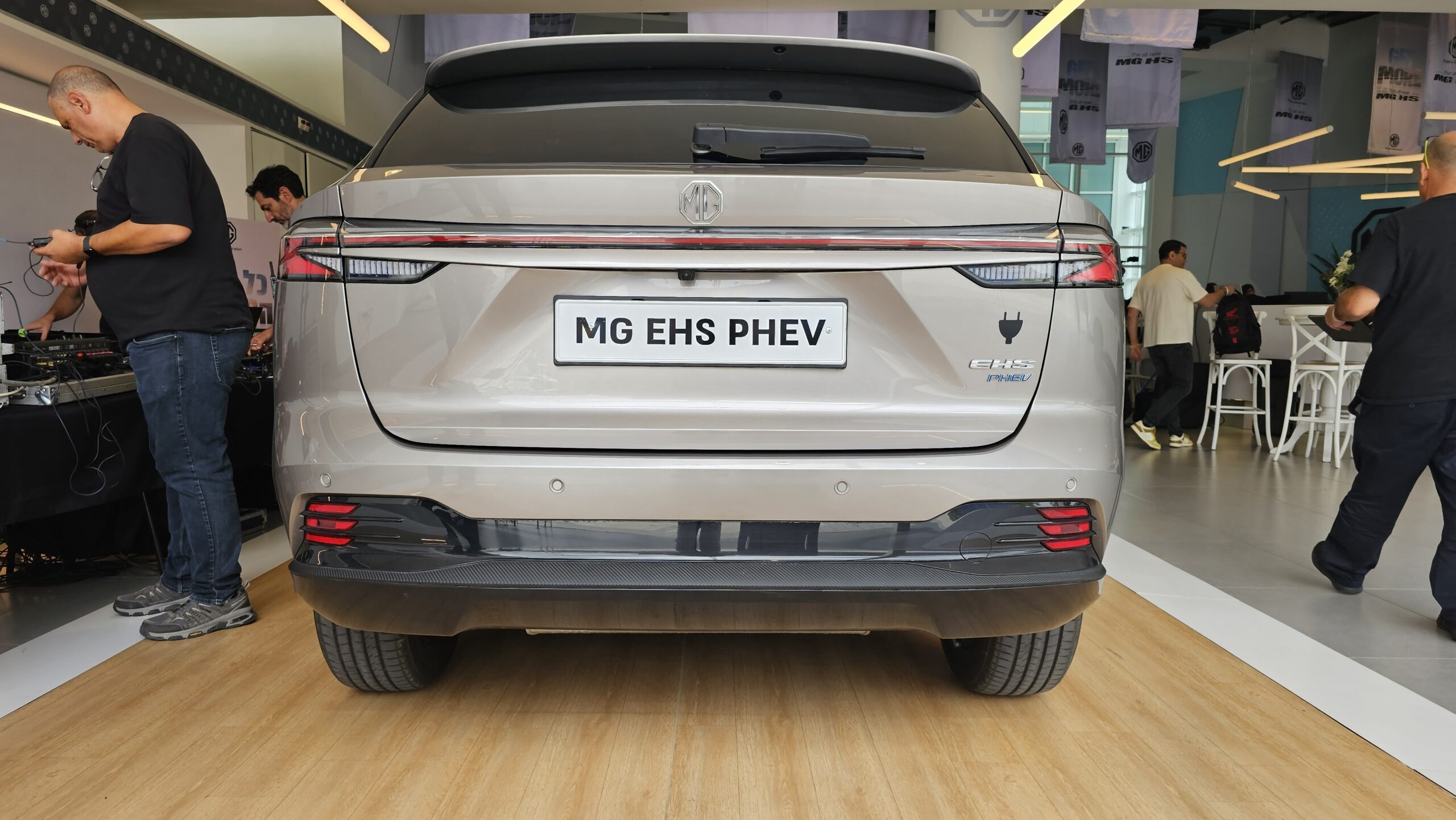 השקת MG HS היברידי ופלאג אין 2025 (צילום: פלאג מג)