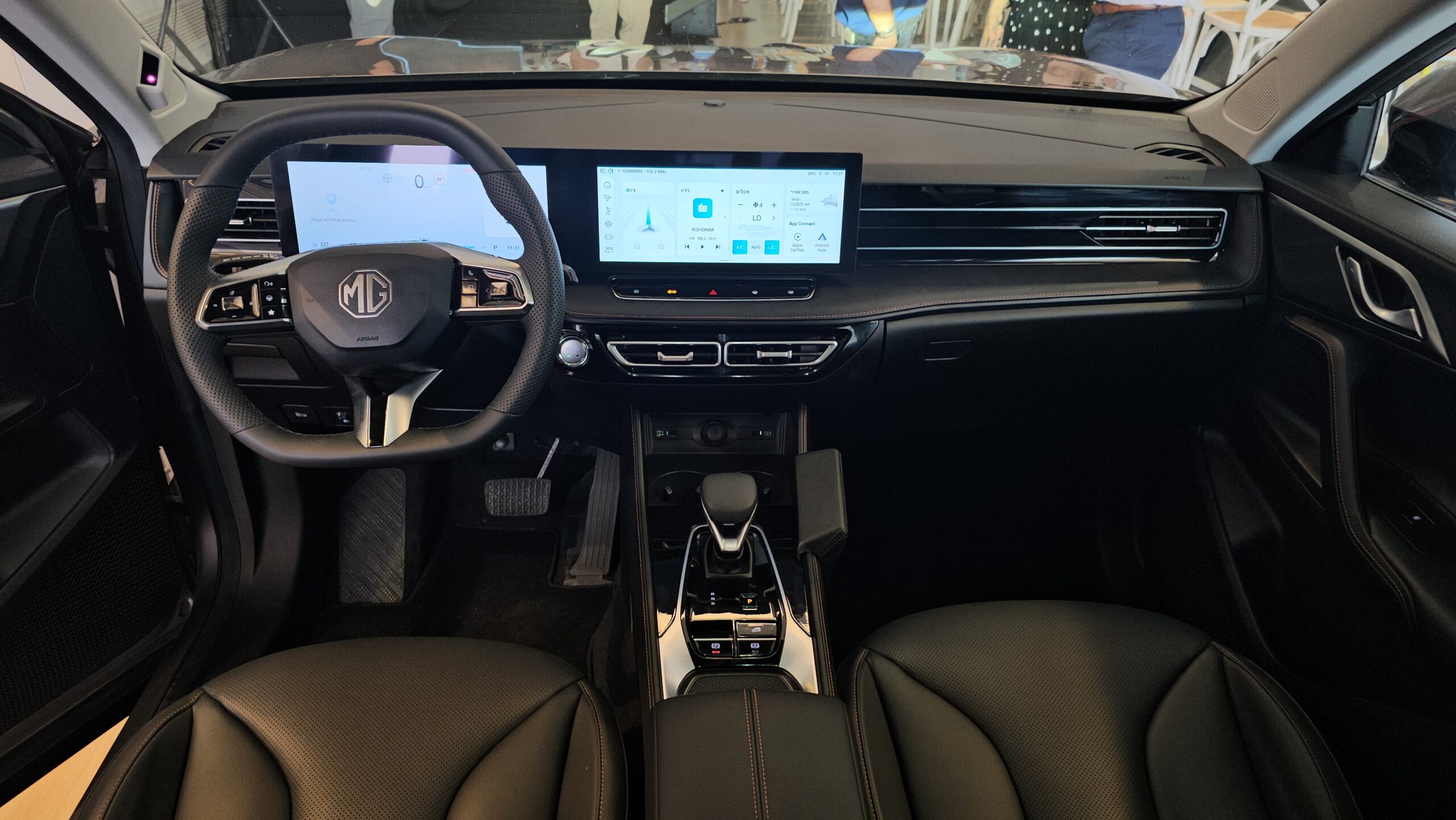 השקת MG HS היברידי ופלאג אין 2025 (צילום: פלאג מג)