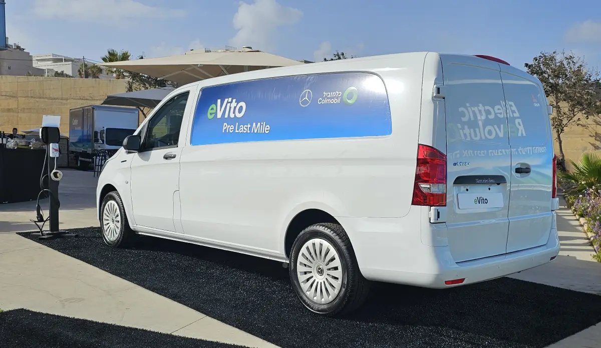 מרצדס eVito חשמלית (צילום: פלאג מג)