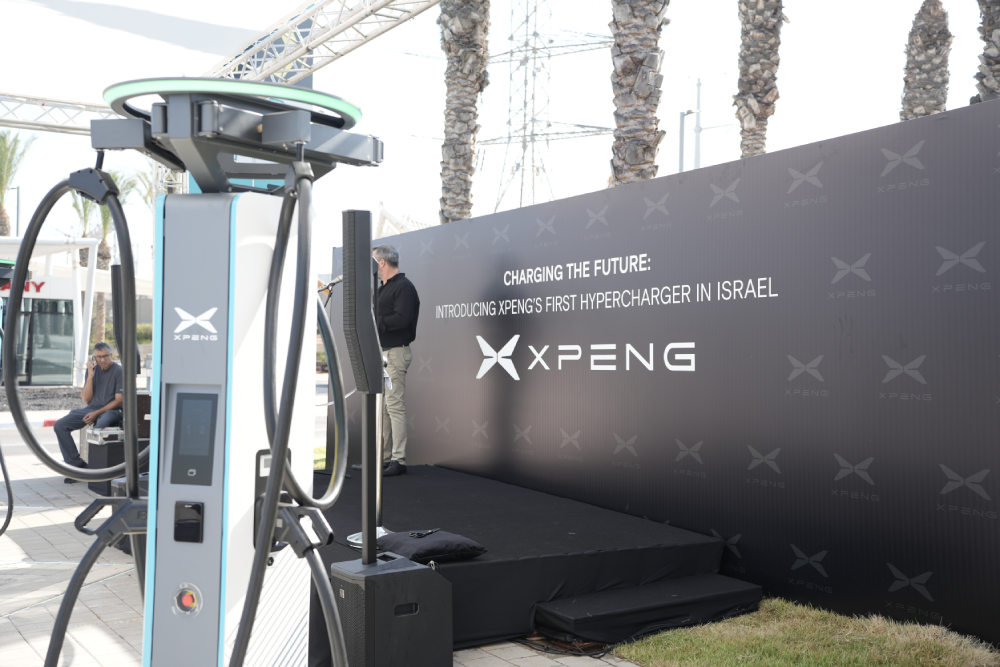 רשת עמדות טעינה אולטרה מהירות של XPNEG.  (צילום: אורי רשתי, Imagine)