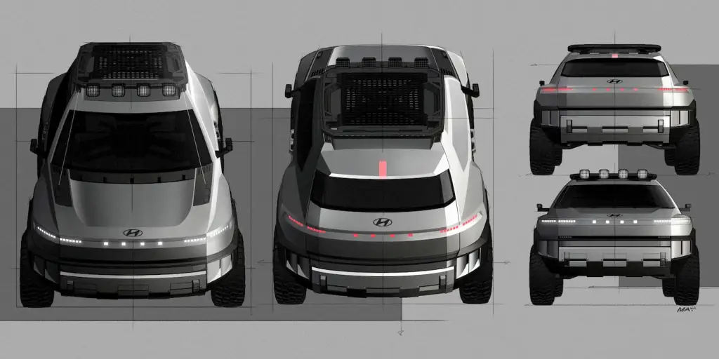 קונספט רכב השטח החדש של יונדאי - Crater (צילום: Hyundai)