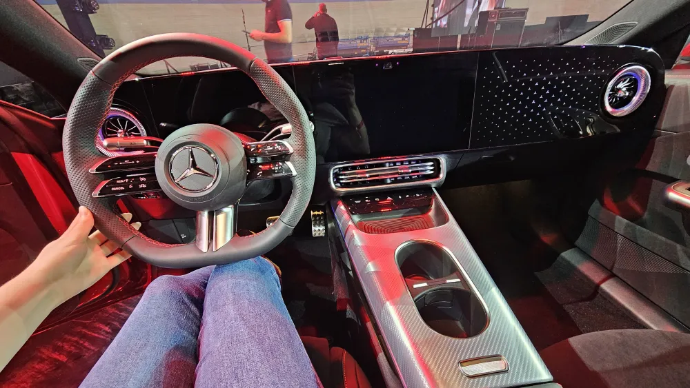 מרצדס CLA חשמלית חדשה (צילום: פלאג מג)