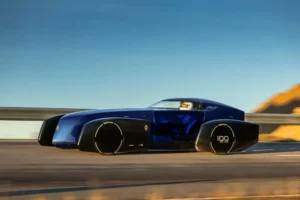 דגם הקונספט החשמלי רנו Filante Record 2025 (צילום: רנו)