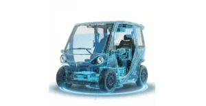 הרכב העירוני מבוסס התוכנה (צילום: Squad Mobility)