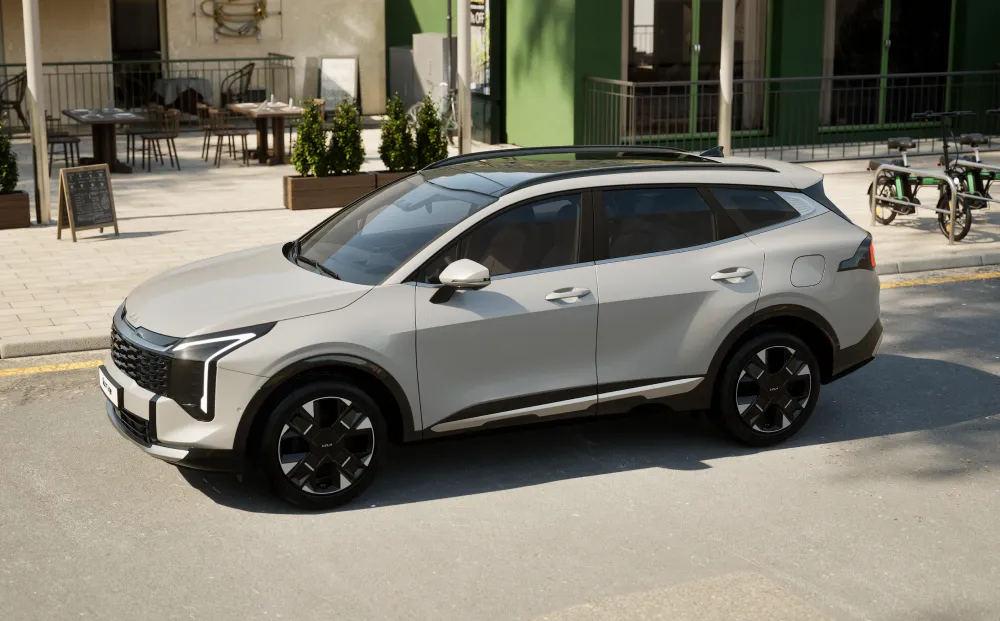 קיה ספורטאז' הייבריד בגרסת ה-LONG (צילום: יצרן)