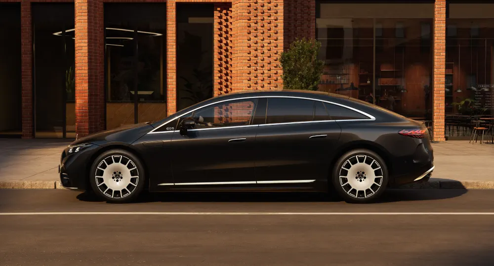 מרצדס EQS חשמלית מעודכנת (צילום: Mercedes-Benz)