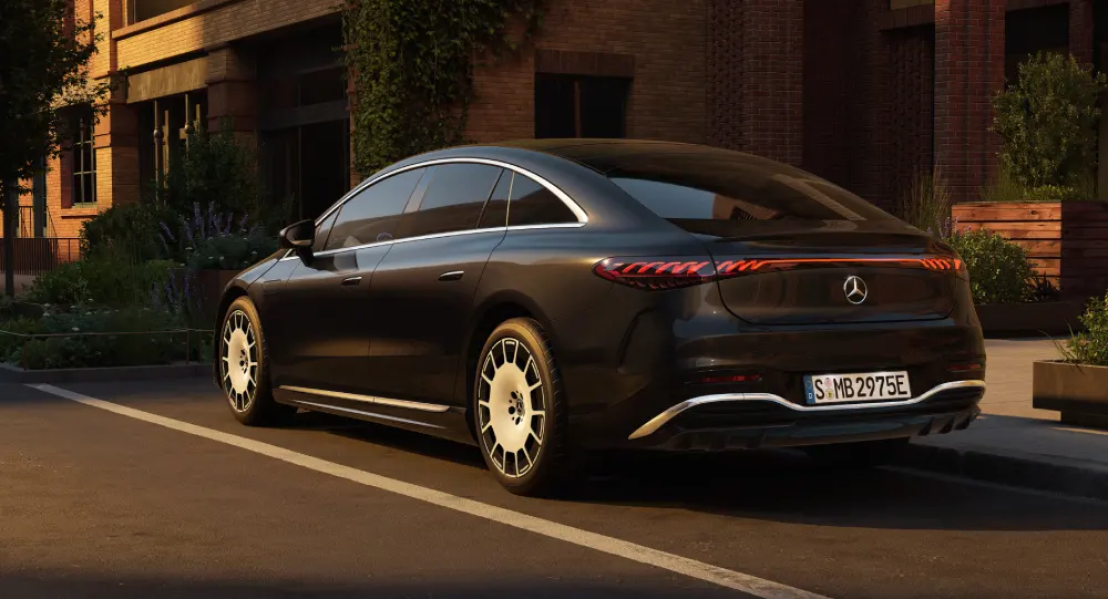 מרצדס EQS חשמלית מעודכנת (צילום: Mercedes-Benz)