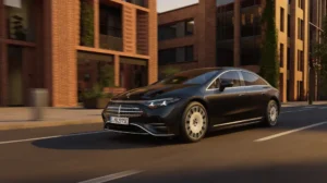 מרצדס EQS חשמלית מעודכנת (צילום: מרצדס בנץ)