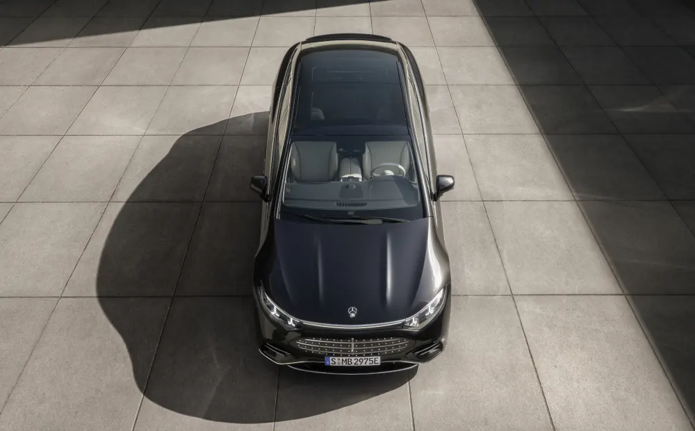 מרצדס EQS חשמלית מעודכנת (צילום: Mercedes-Benz)