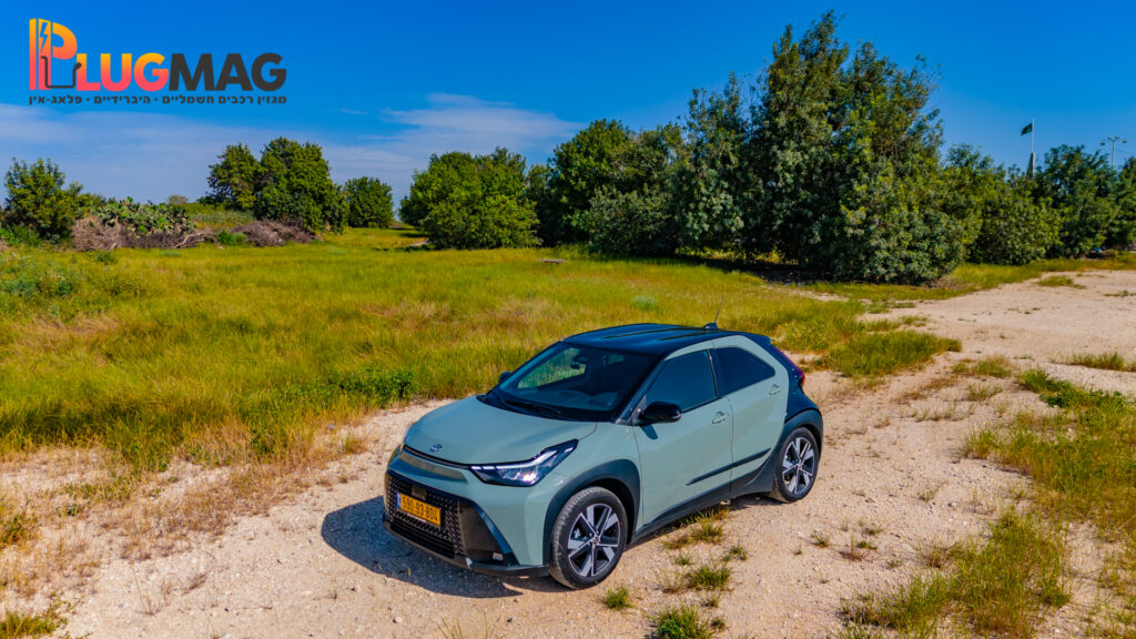 ביקורת רכב טויוטה Aygo X היברידי (צילום: פלאג מג)