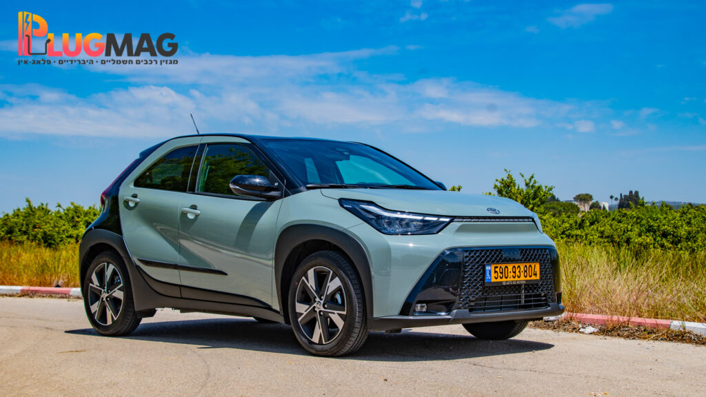 מבחן טויוטה Aygo X היברידי (צילום: פלאג מג)