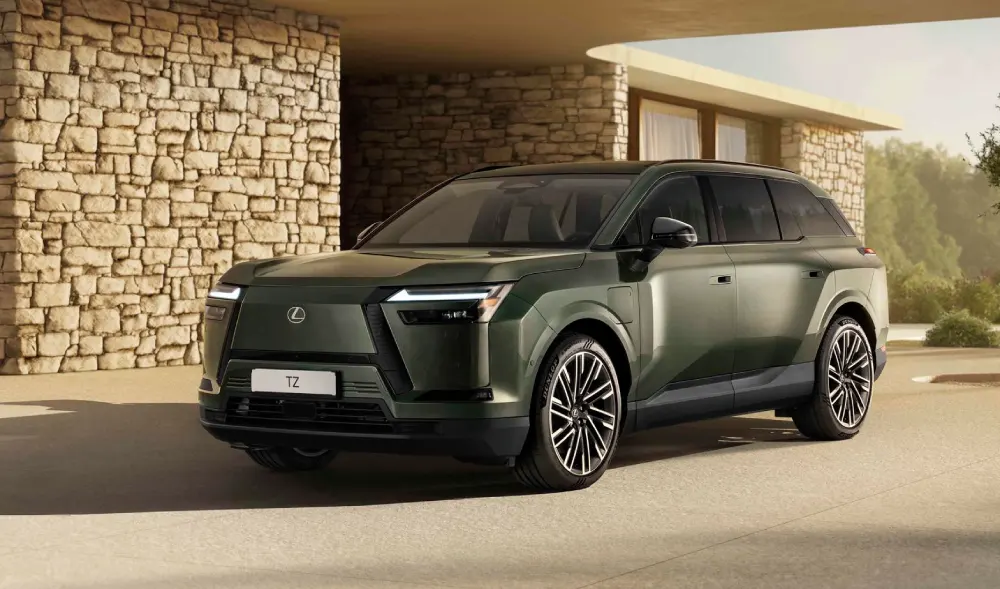 לקסוס TZ חשמלי עם 3 שורות מושבים (צילום: Lexus)