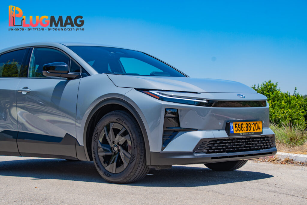 מבחן רכב טויוטה C-HR+ חשמלי (צילום: פלאג מג)