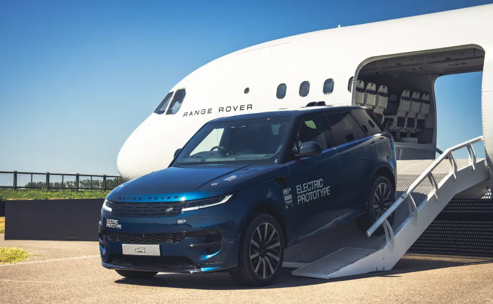 ריינג' רובר ספורט חשמלי (צילום: Range Rover)