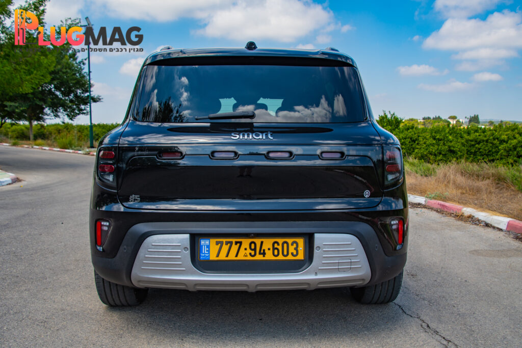 סקירת רכב smart 5 פרימיום (צילום: פלאג מג)