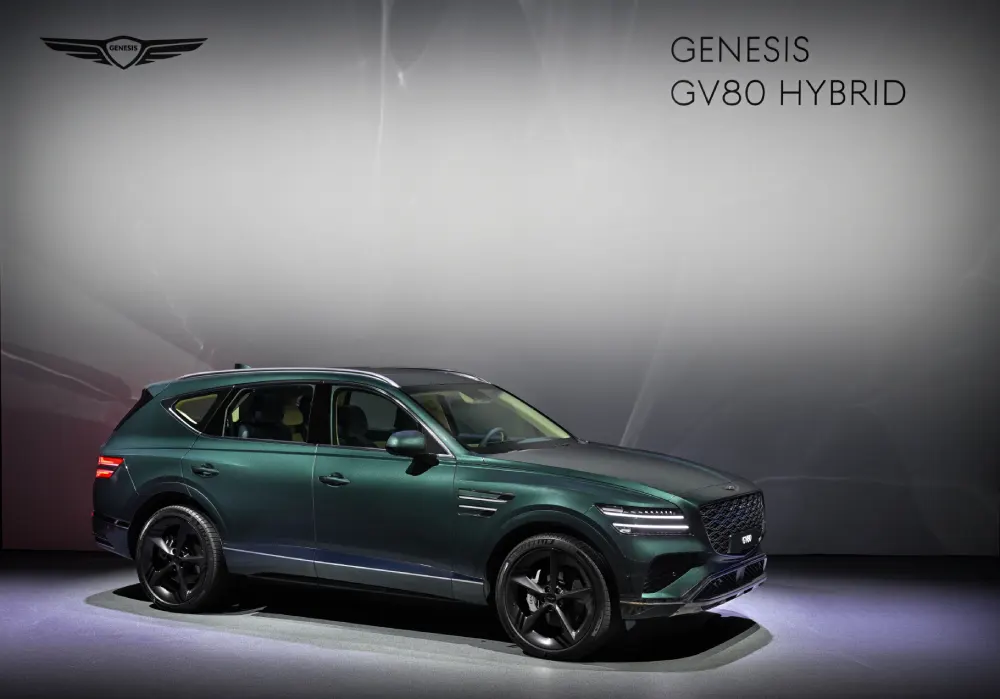 GV80 Hybrid, שיהיה הדגם ההיברידי הראשון של ג'נסיס (צילום: קבוצת יונדאי)
