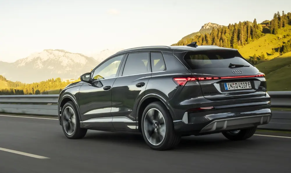 Audi Q4 e-tron חשמלי מעודכן (צילום: יצרן)