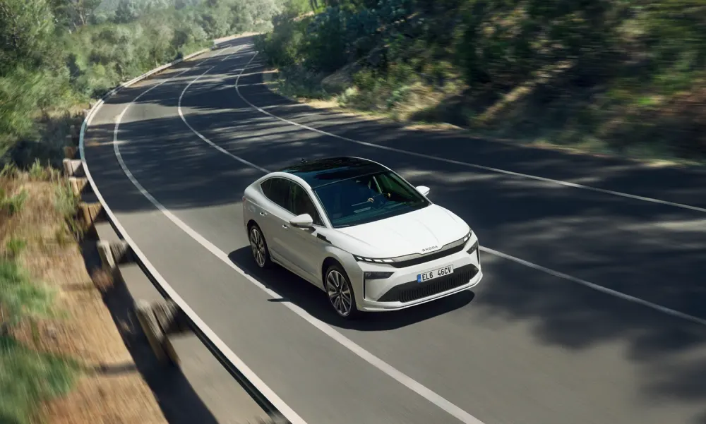 Skoda Enyaq Coupe חשמלי (צילום: Skoda)