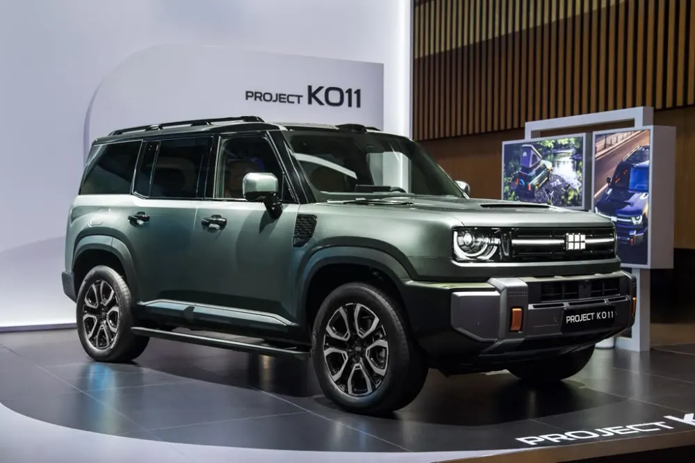GEELY Project KO11 בתערוכת הרכב של פריז (צילום: GEELY)